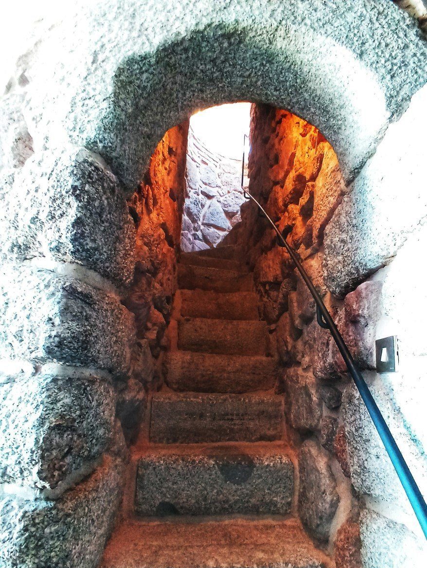 Interior del Castillo de La Coracera