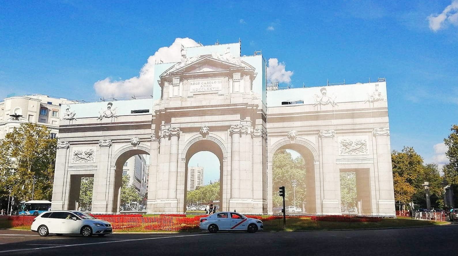 La Puerta de Alcalá como nunca antes la habías visto