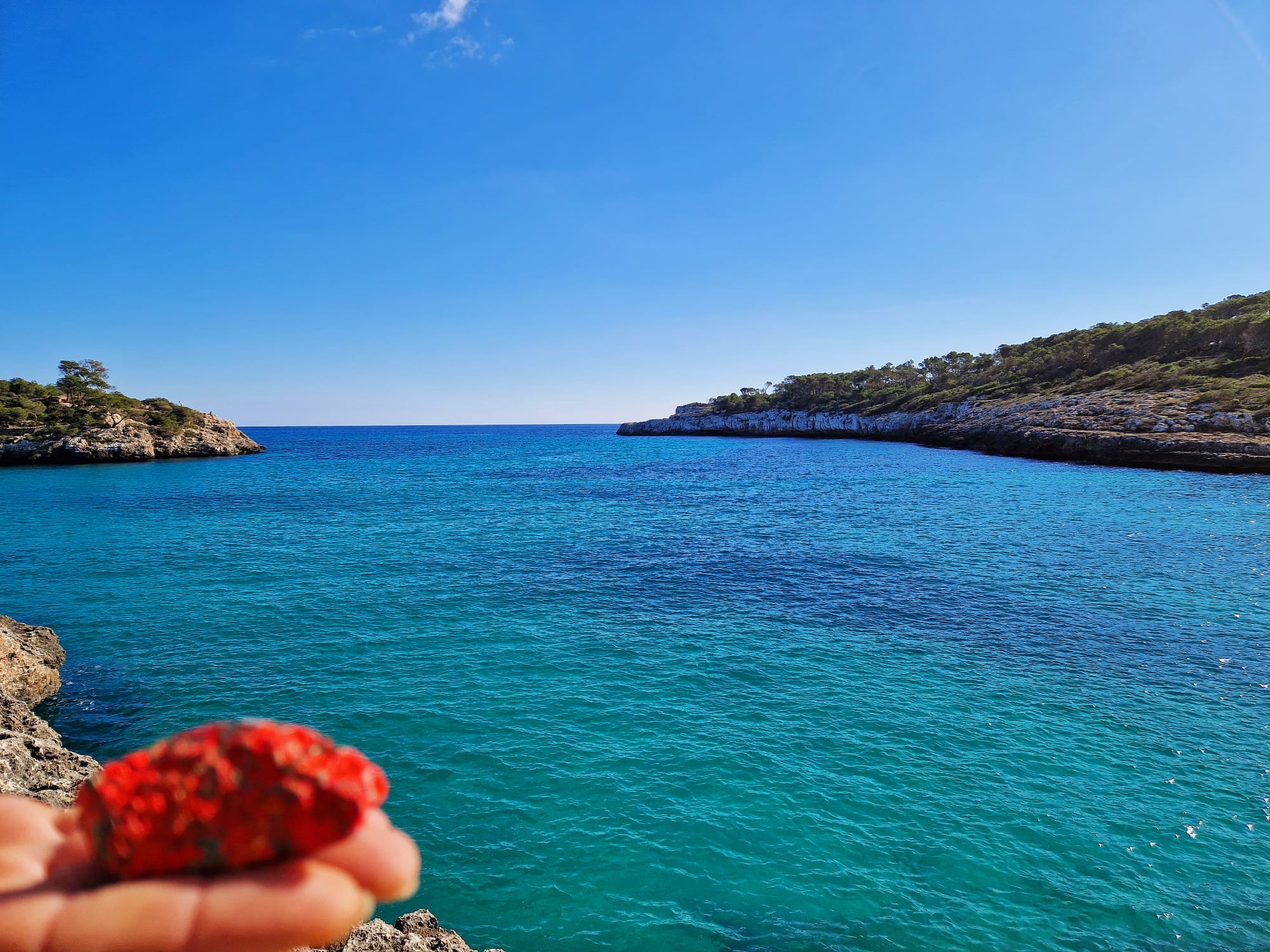 La Piedra Viajera en Cala Mondragó
