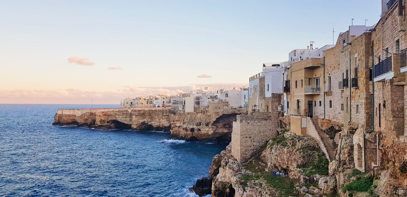 Polignano a Mare, bajo el sol de la Apulia