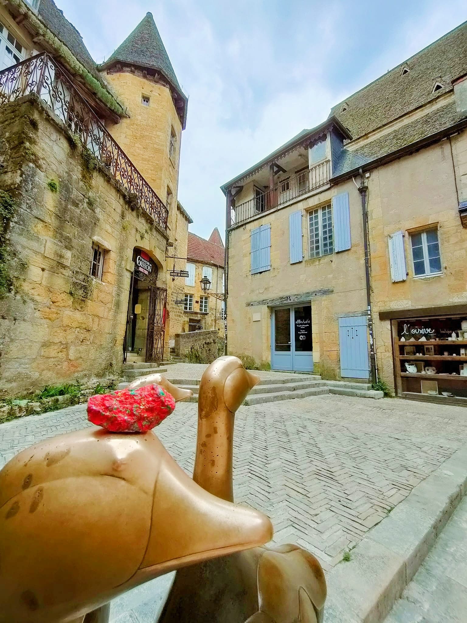 La Piedra Viajera en Sarlat-la-Canéda