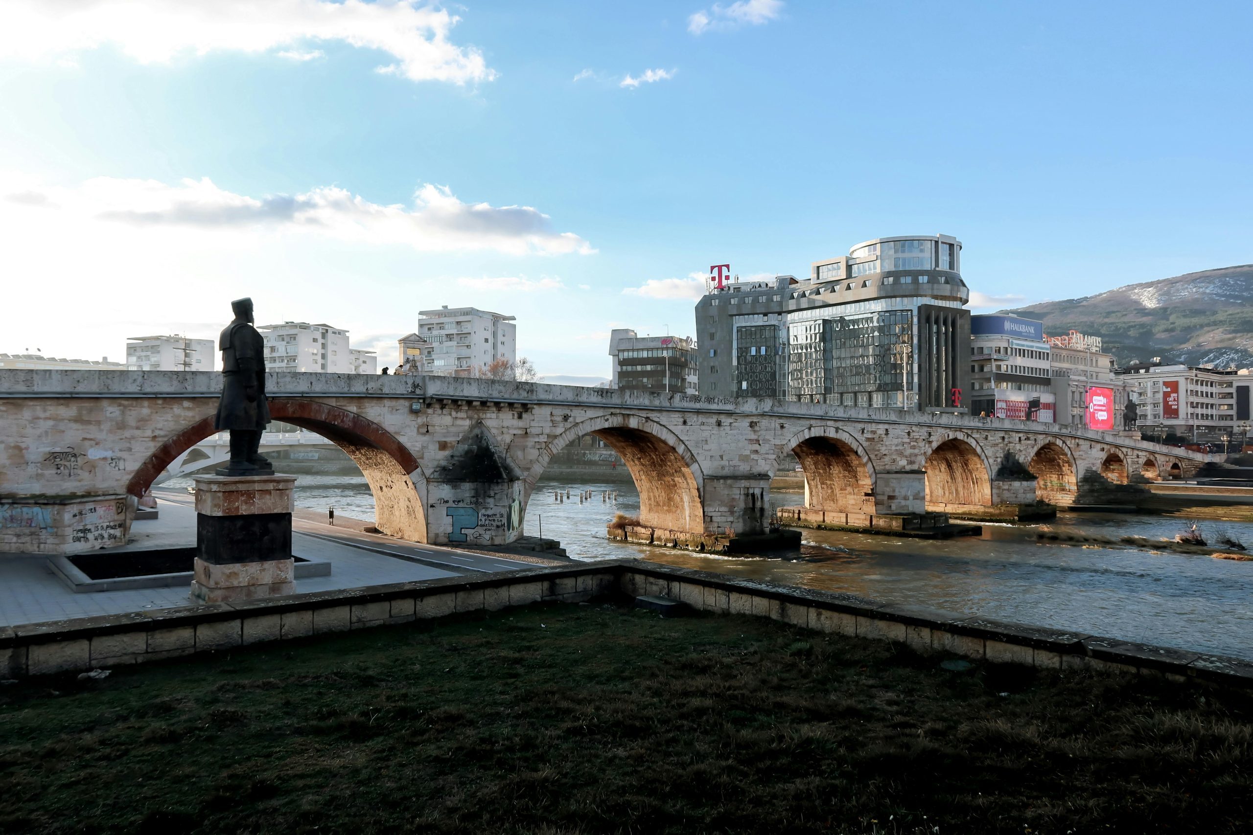 Skopje puente de piedra
